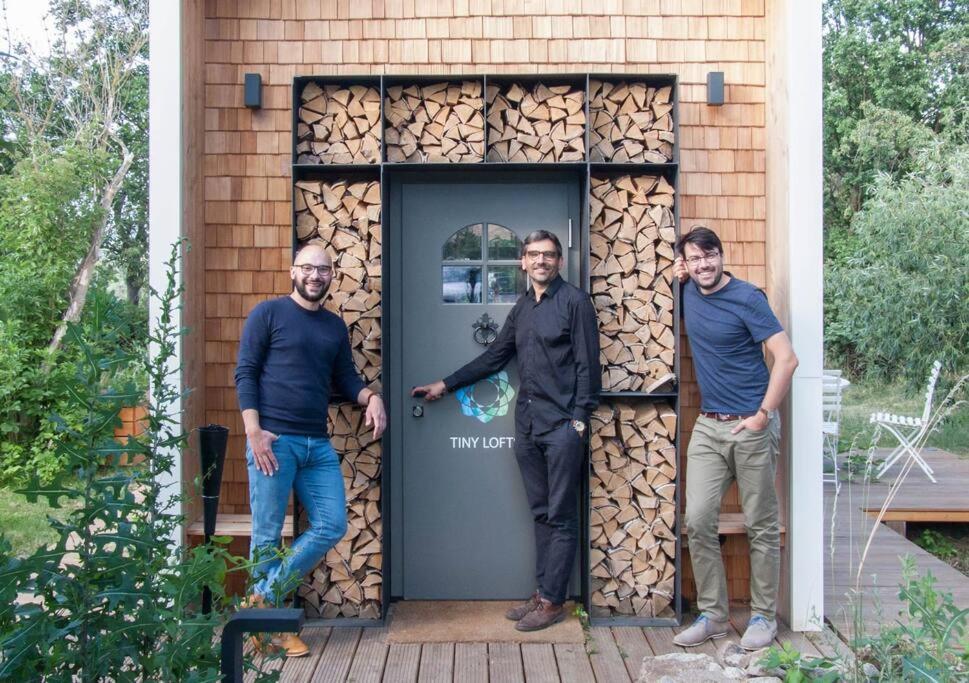 Willa Tiny Haus Auf Idyllischem Grundstueck Im Rittergut Klipphausen Zewnętrze zdjęcie