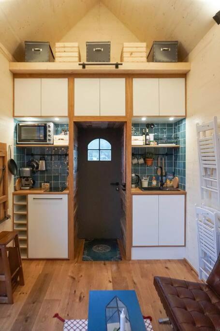 Willa Tiny Haus Auf Idyllischem Grundstueck Im Rittergut Klipphausen Zewnętrze zdjęcie